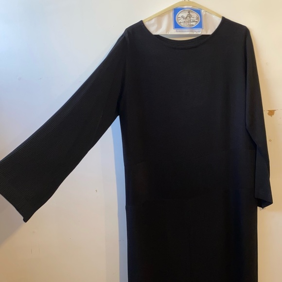 Studio 90 Subtle Stripped Straight Dress - Picture 4 of 11